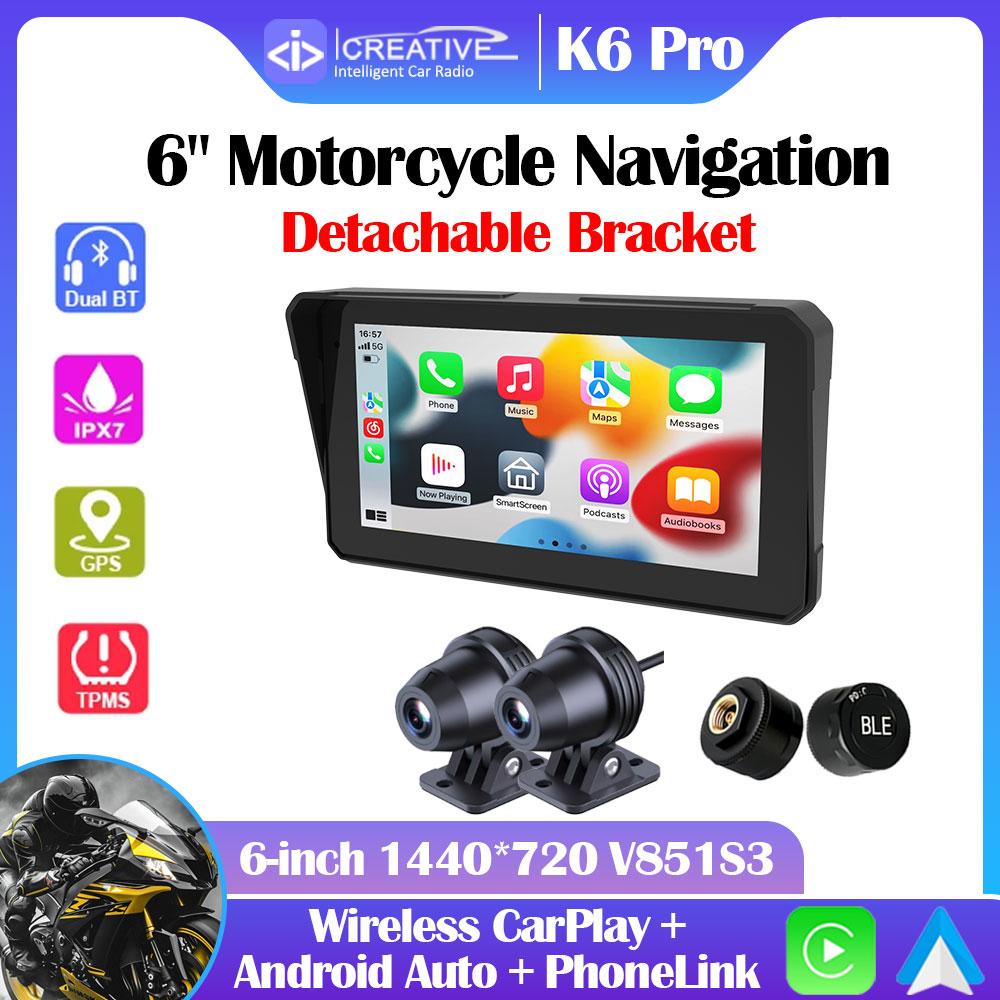 Graded Card Display - Icreative 6 inci Navigasi Motor DVR