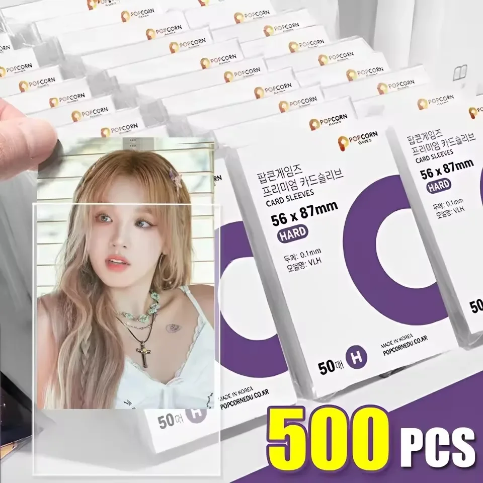 Card Penny Sleeve - 56x87mm 63.5x88mm Pelindung Kartu Transparan PP