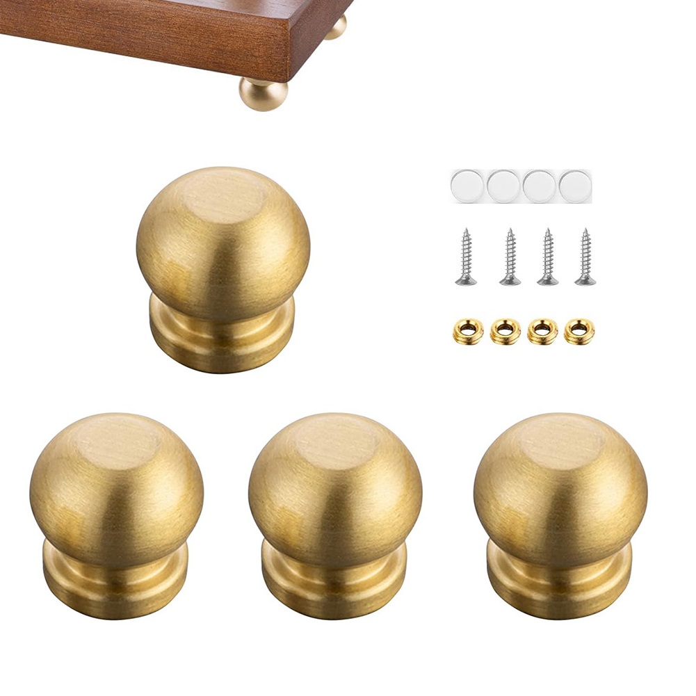 Set 4 Kaki Papan Kuningan untu - Display Risers Set ulasan dan harga