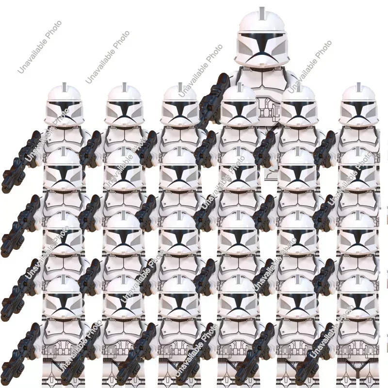HEROCROSS 25Pcs Prajurit Klon  - Lego Minifigure Holder ulasan dan harga