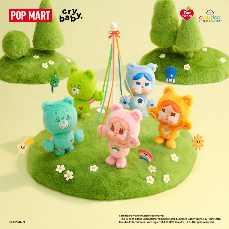 POP MART CRYBABY Care Bears Se - Vinyl Figure Blank ulasan dan harga