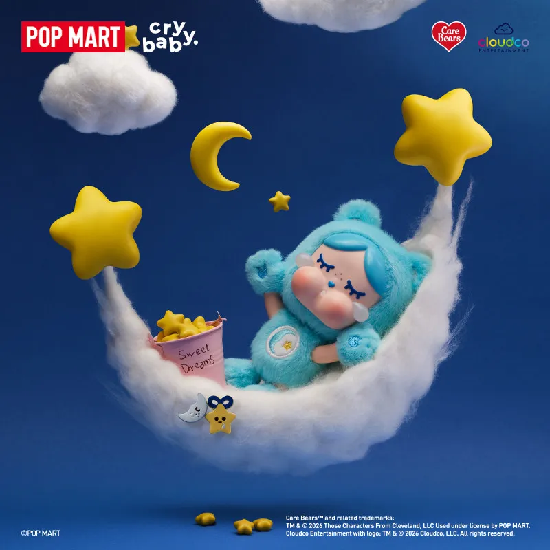 POP MART CRYBABY Care Bears Se - Vinyl Figure Blank ulasan dan harga