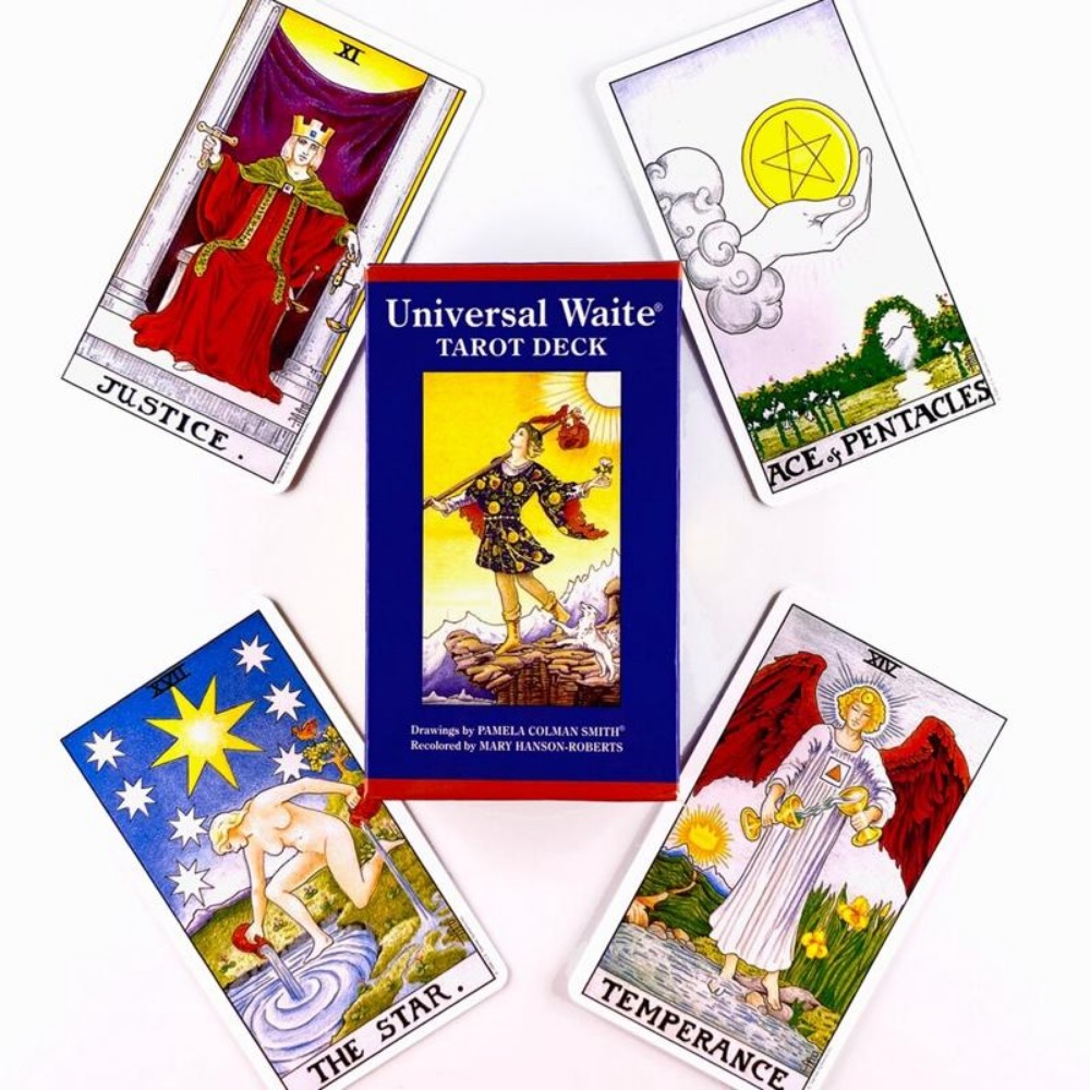 Waite Universal dek Tarot meja - Graded Card Display ulasan dan harga