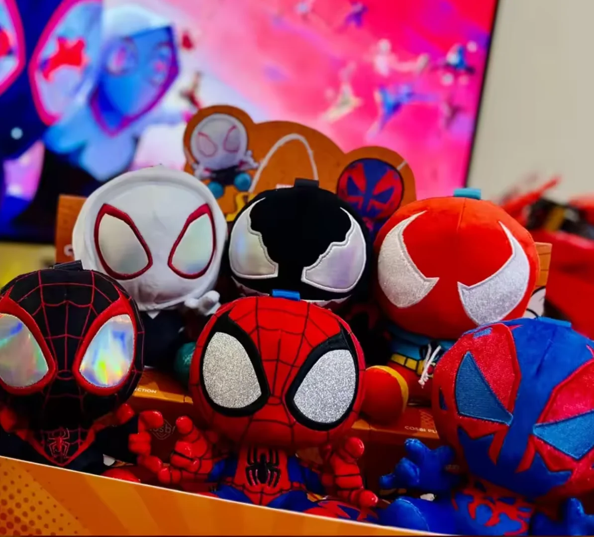 Seri Spider Man Blind Box Cosb - Vinyl Figure Blank ulasan dan harga