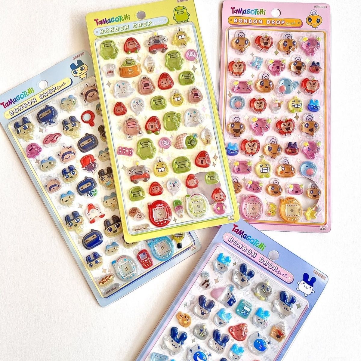 Stiker 3D Tamagotchi - Stiker  - Bandai Model Tamagotchi ulasan dan harga