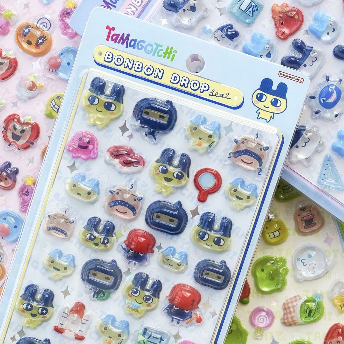 Stiker 3D Tamagotchi - Stiker  - Bandai Model Tamagotchi ulasan dan harga