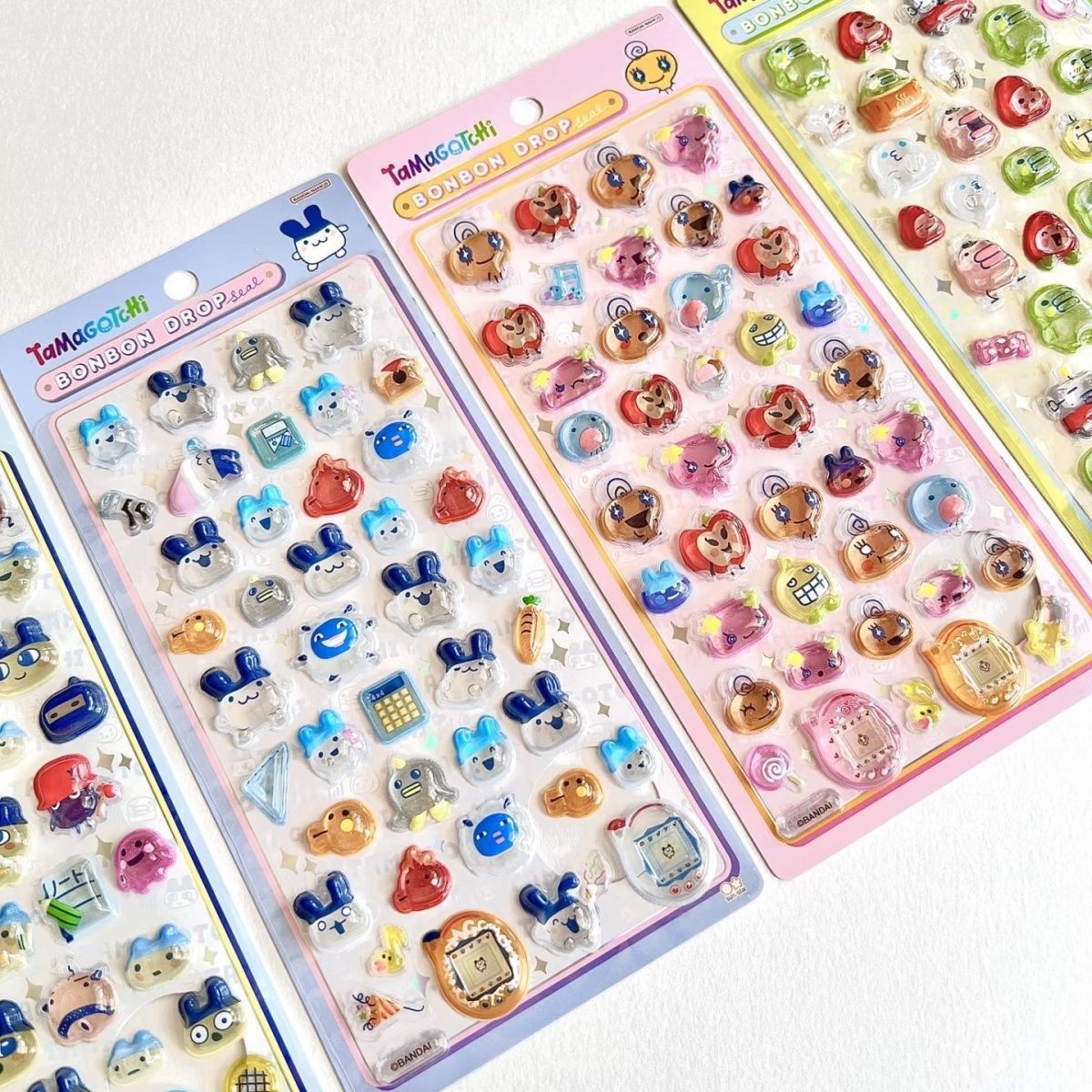 Stiker 3D Tamagotchi - Stiker  - Bandai Model Tamagotchi ulasan dan harga