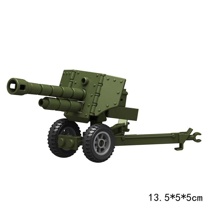 MOC WW2 Senjata Militer Meriam - Lego Minifigure Holder ulasan dan harga