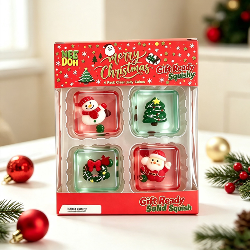 NEEDOH Mini Set 4 Buah Kubus P - Fidget Cube Original ulasan dan harga
